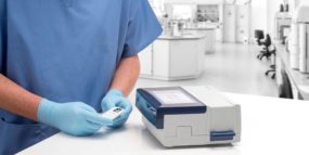 Fingerprint drug testing reader for coroner