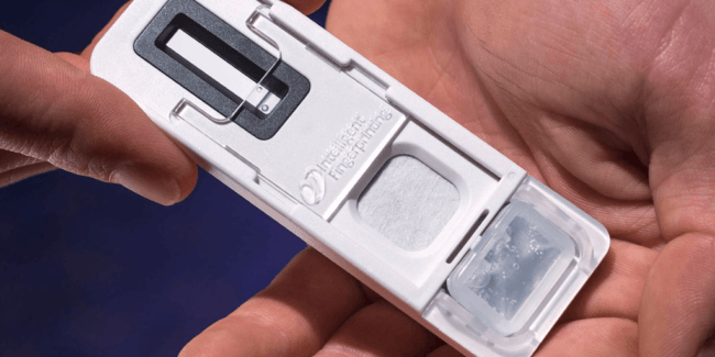 Fingerprint Drug Screening Cartridge