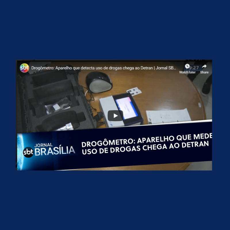 Brazil Police Fingerprint Drug Testing