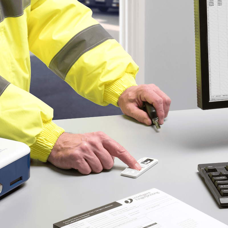 Fingerprint drug testing in the workplace