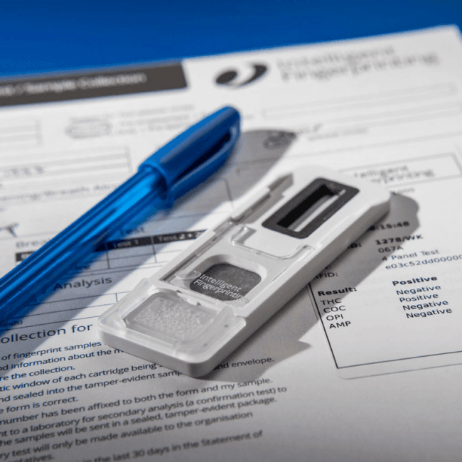 fingerprint versus oral fluid drug screening